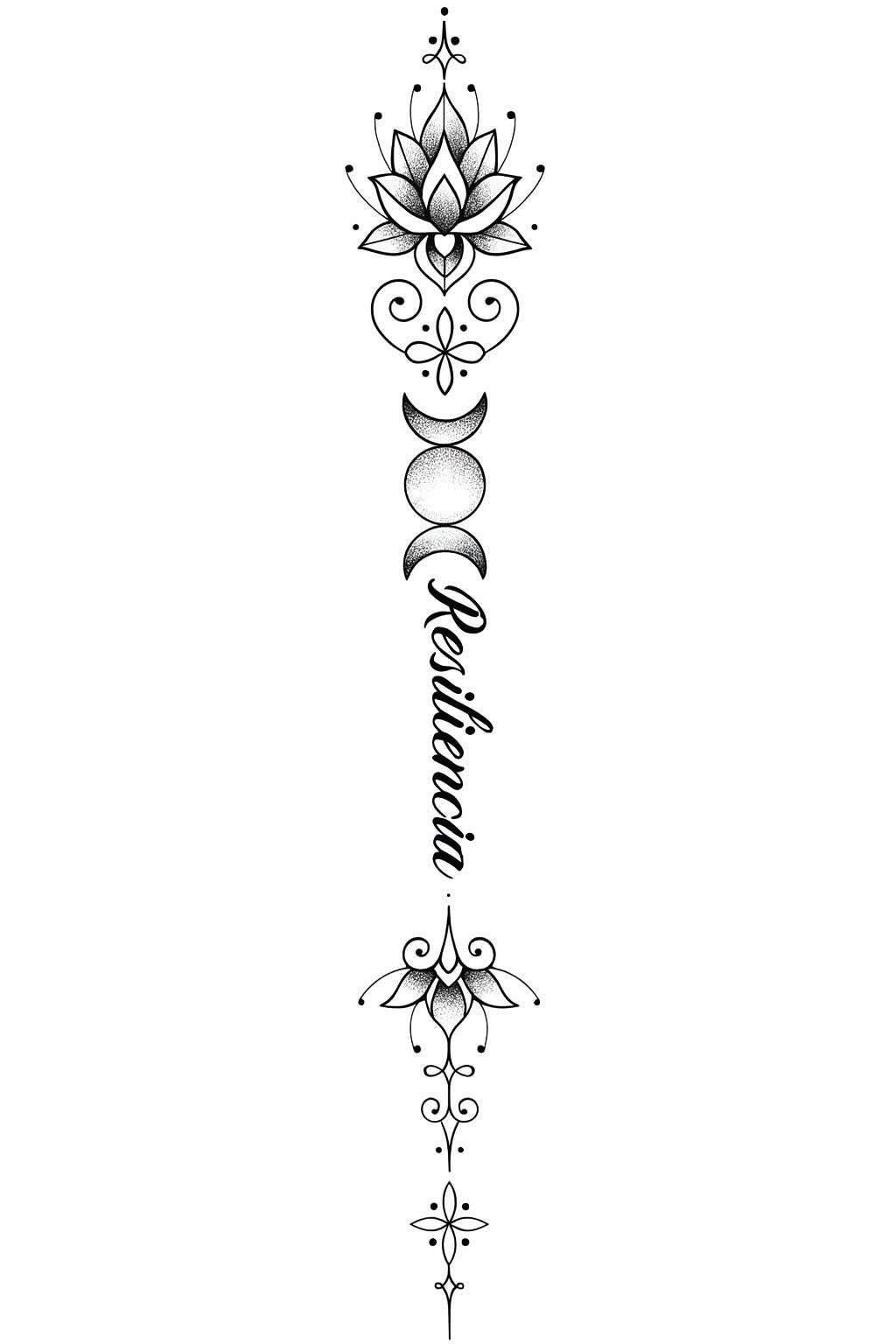 Tulipán Lettering (Zona Columna)