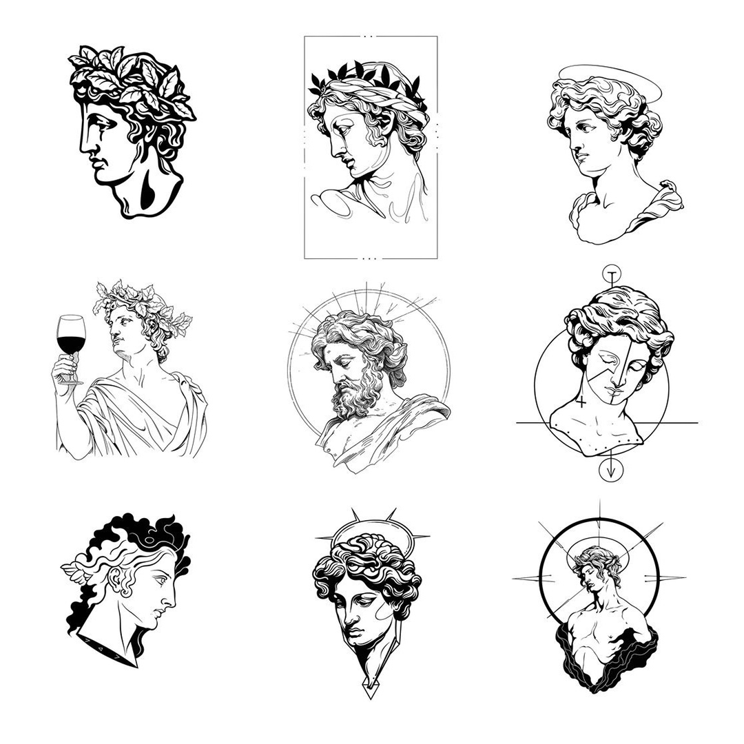 Cabezas Clásicas Griegas