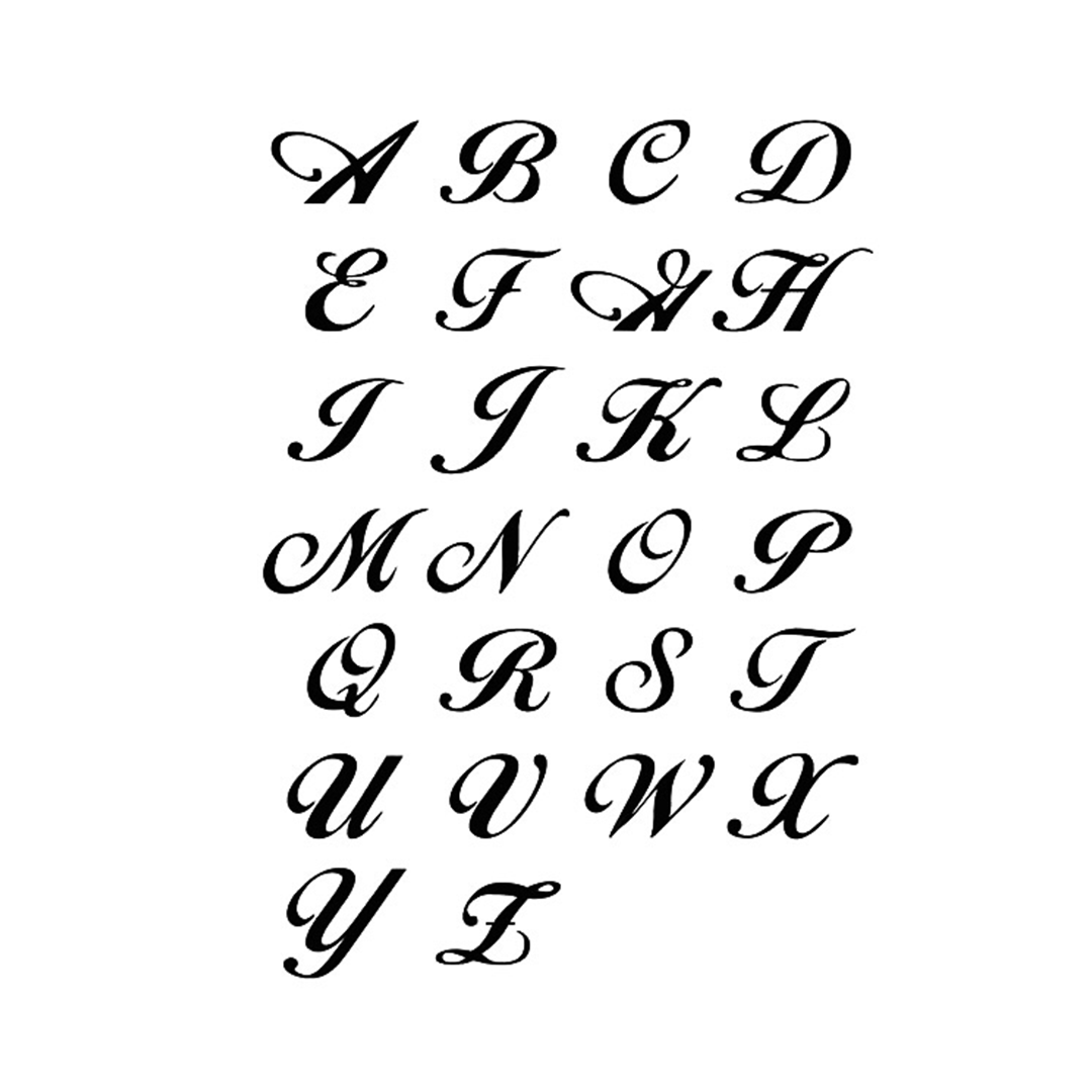 Letras cursivas